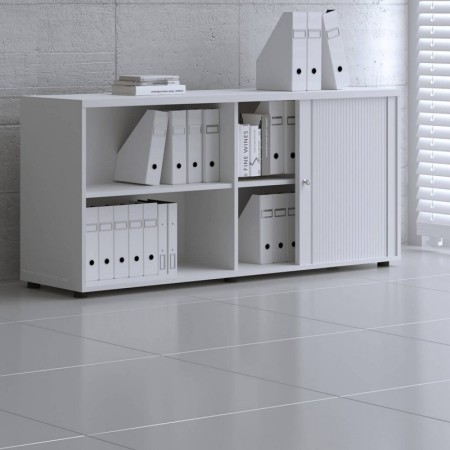 Armoire à rideaux L. 160 x P. 43,2 x H.74cm  - A2L08 - MDD