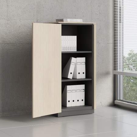 Armoire 1 porte battante L.54,4 x H. 116,7 - X36 - X37 - MDD 2