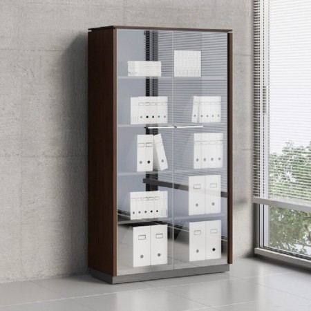 Armoire portes vitrées L. 103,2 x H. 187,1 2