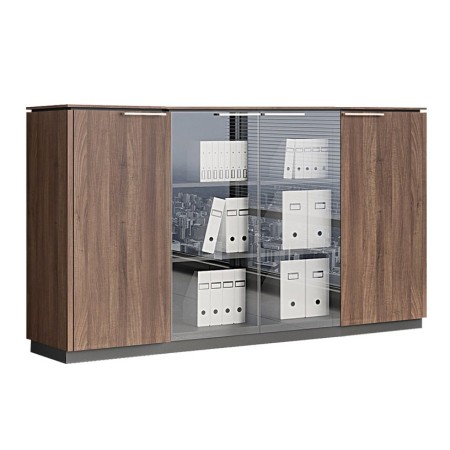  Armoire bibliothèque L. 208 x H. 116,7cm 2