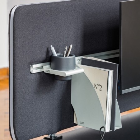 Séparation de bureau L. 159 x H. 50cm - ZUT56