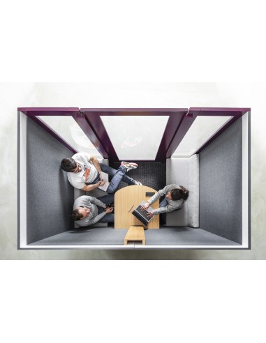 Meeting box - phone booths - 4 places - cabine acoustique bureau