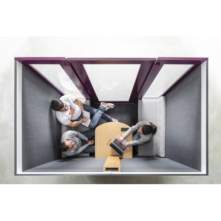 Meeting box - phone booths - 4 places - cabine acoustique bureau