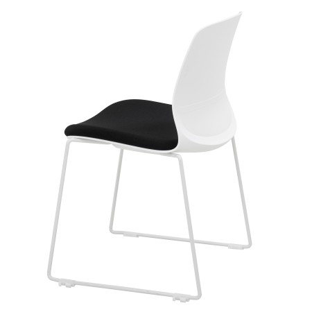 Chaise de réunion empilable pas cher - 3696 - Sitek - Irina