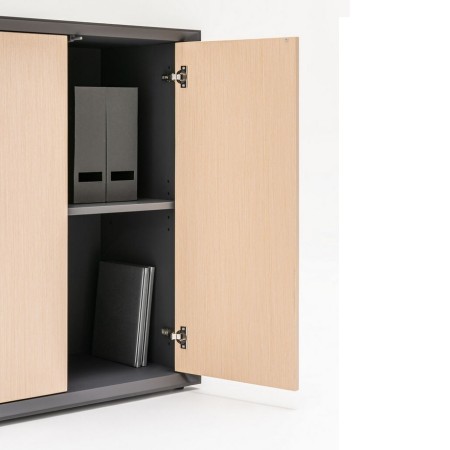 Armoire portes battentes L. 80 x 45 x H. 92cm - GAV17 - Gravtiy - MDD 2