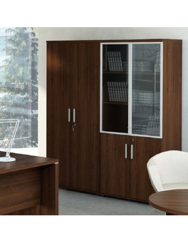 Grande vitrine avec portes L. 80,1 x H. 183,3cm - Q54W