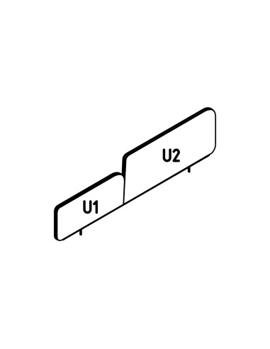 Cloison design L. 139 x H. 36 x P. 3