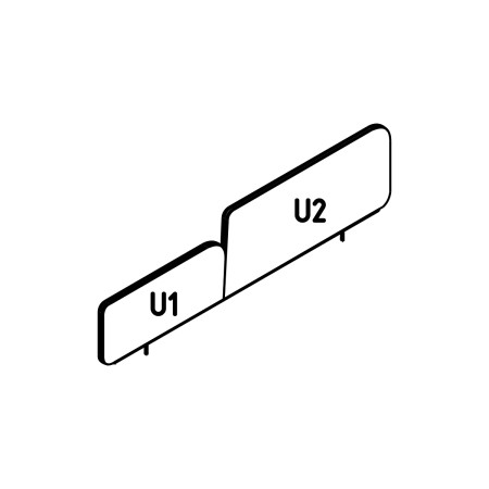 Cloison design L. 139 x H. 36 x P. 3