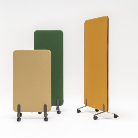 Paroi de séparation de bureau sur roulettes -  ZW696 2