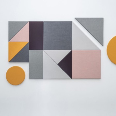  Panneau triangle 60x120x60cm - ép. 4,5cm - acoustique - MX17PG 2