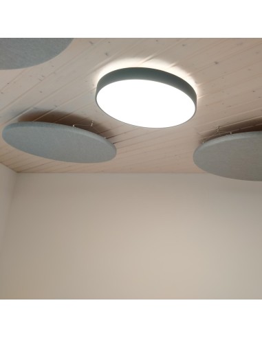 Panneau acoustique plafond suspendu rond diamètre 120cm - MX12S