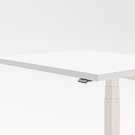 Bureau assis-debout compact - L. 100 x 60cm - H.62,9 - 133,7cm - BOD100