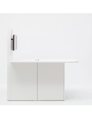 Station multimedia L. 195 x P. 110 x H. 200cm - MDD - MS01