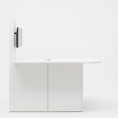 Station multimedia L. 195 x P. 110 x H. 200cm - MDD - MS01