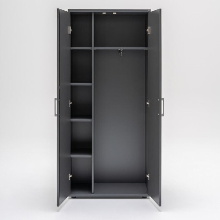 Armoire vestiaire pour bureau L. 80,1 x P. 60 x H. 183,3cm - A6204 - MDD