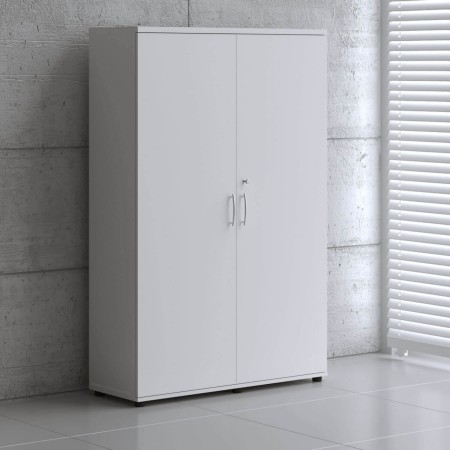 Commode à portes battantes L. 120 x P. 43,2 x H. 218,5cm - A6106 - MDD