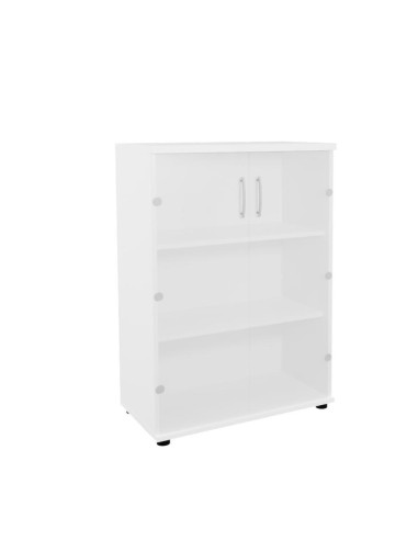 Vitrine pour bureau L. 80,2 x P. 43,2 x H. 112,9cm - A3504W - MDD