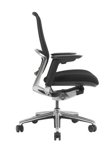 Chaise de bureau avec ou sans têtière - Yoko - 7240 - Sitek