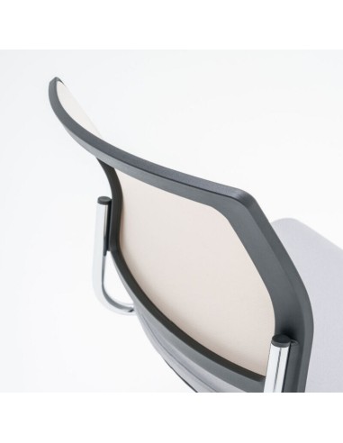 Chaise de conférence piétement luge de qualité - Gaya - MDD - GYC1