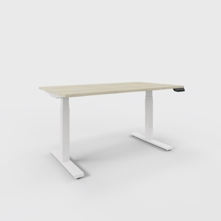 Bureau assis debout L. 140 x P. 80 x H. 60-125cm - motorisé