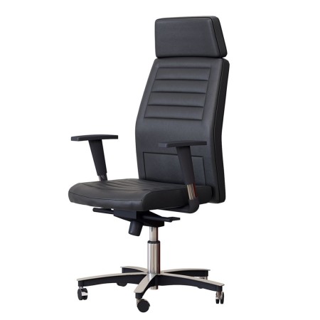 Siège de direction en cuir de différentes couleurs - Neochair - Las Mobili 2