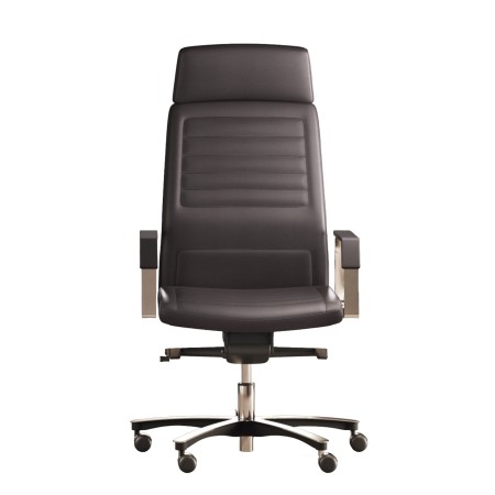 Chaise de direction en cuir coloré - Neochair - Las Mobili