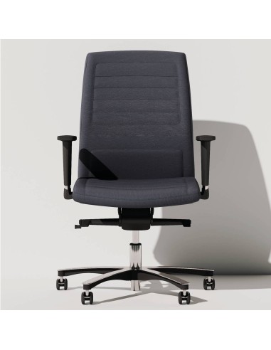 Siège de direction en cuir classe avec accoudoirs réglables - Neochair - Las Mobili