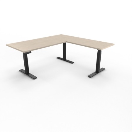 Bureau d'angle assis-debout Retour à droite