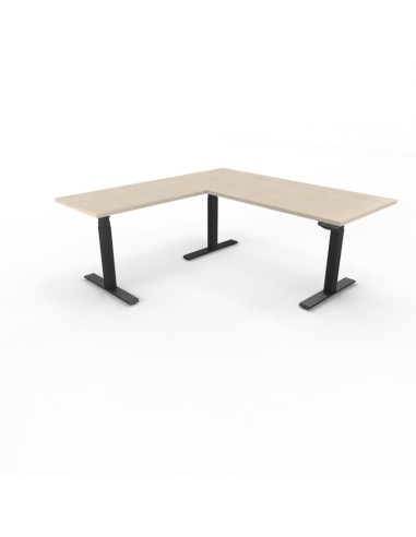 Bureau d'angle assis-debout Retour à gauche