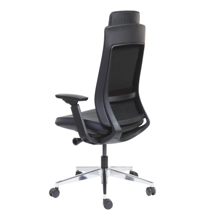 Chaise de direction pas cher en imitation cuir - Alexander