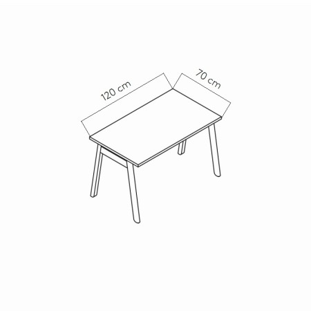 Dimensions Tables de bureau Ogi B - MDD