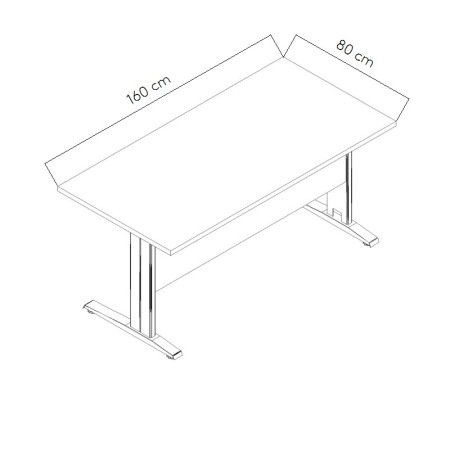 Dimensions Bureau Ogi N 