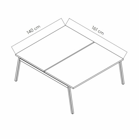 Dimensions Bureau bench Ogi M