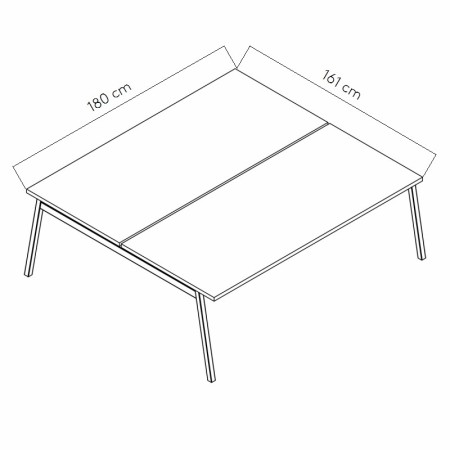 Dimensions Bureau bench Ogi M