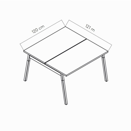 Dimensions Bureau bench - OGI W 