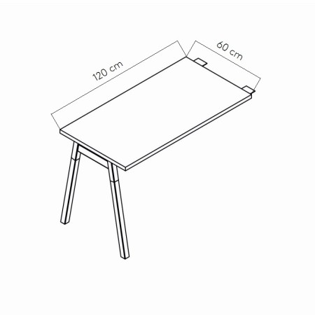 Dimensions Retour de bureau PLW03