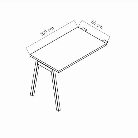 Dimensions Retour de bureau POM02