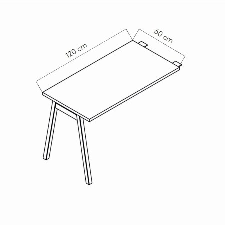 Dimensions Retour de bureau POM03