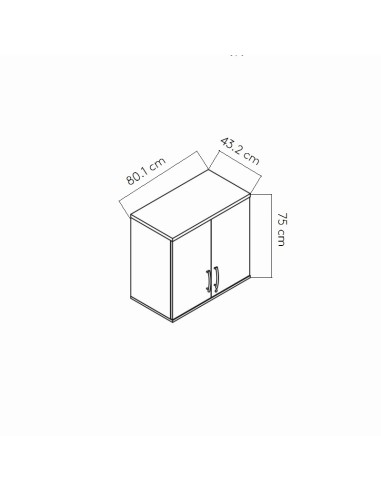 Dimension Rehausse pour armoire - A1104