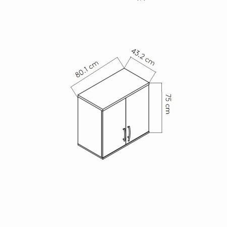 Dimension Rehausse pour armoire - A1104