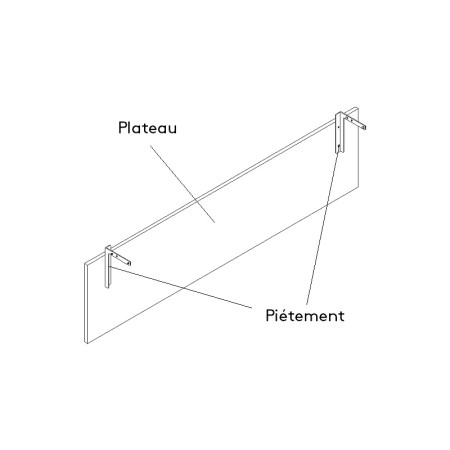 Voile de fond mélamine - UM14
