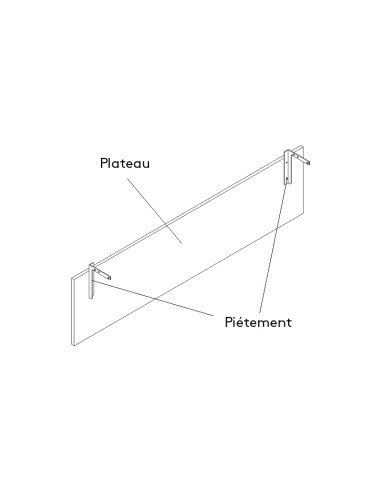Voile de fond mélamine - UM16