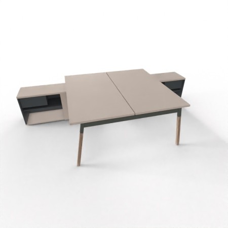 Bureau Ogi W avec desserte