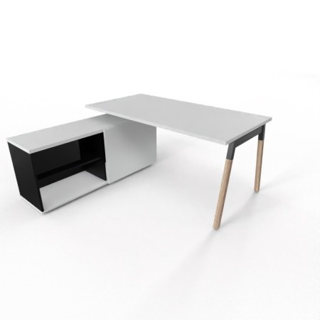 Bureau avec retour Ogi W