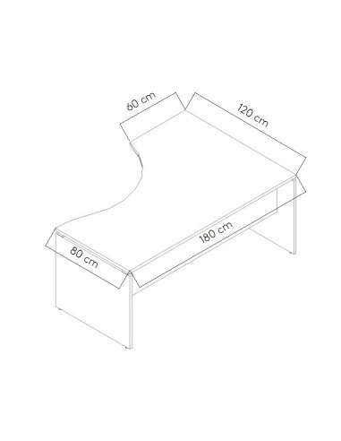 Dimensions Bureau Ogi V compact