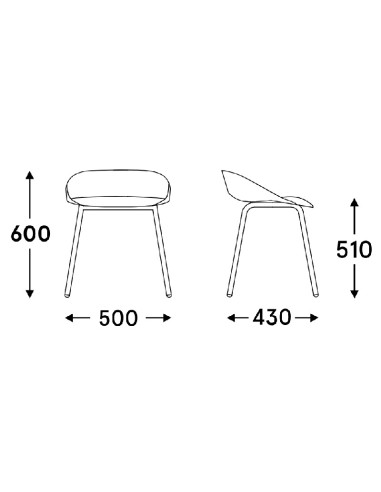 Dimensions - Team assise tissu