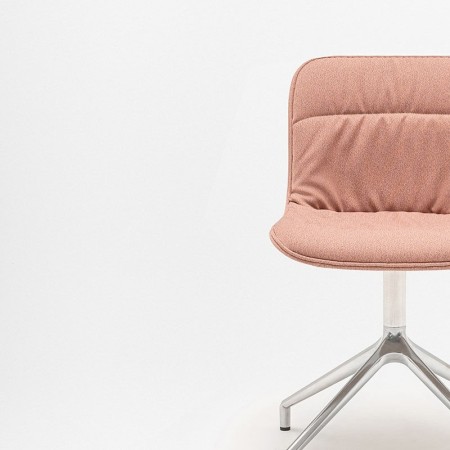 Chaise en tissu et pieds en alu - Baltic 2 soft duo 2