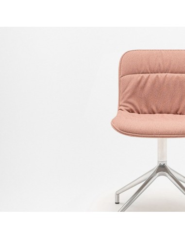 Chaise en tissu et pieds en alu - Baltic 2 soft duo