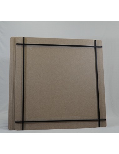 Lot de 2 panneaux acoustiques suspendus L. 120 x 120cm - Artwork