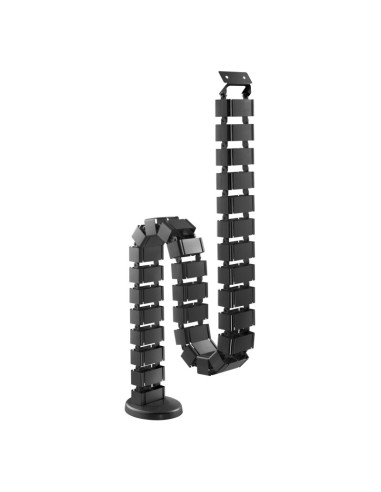 Guide câbles bureau assis-debout design